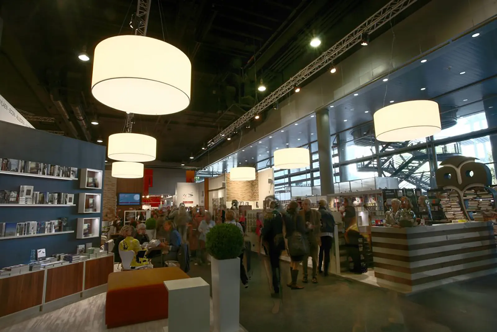 Messestand Beleuchtung Ullstein Buchmesse – Frankfurt