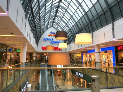 Regensburger Arcaden Beleuchtungen